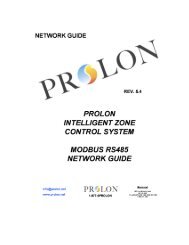 Network Guide - ProLon