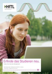 Hf TL-Imagebroschuere - Hochschule fÃ¼r Telekommunikation Leipzig