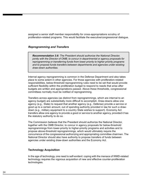 Combating Proliferation of Weapons of Mass Destruction