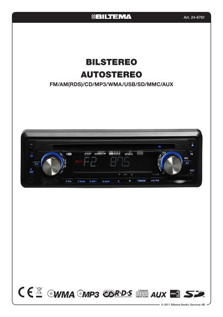 BILSTEREO - Biltema