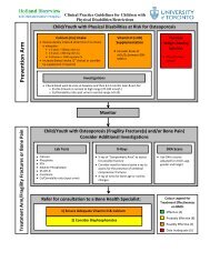 Clinical Practice Guidelines for Osteopenia - Holland Bloorview Kids ...