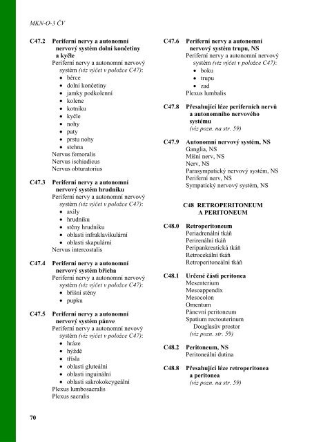 MKN-O-3 MezinÃ¡rodnÃ­ klasifikace nemocÃ­ pro onkologii - ÃZIS ÄR