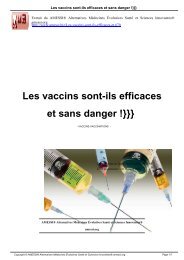 Les vaccins sont-ils efficaces et sans danger - AMESSIÂ® Amessi.Org