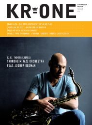 trondheim jazz orchestra feat. joshua redman - KR-ONE