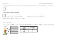 Density Quiz ch 17.pdf - Analy High School Staff