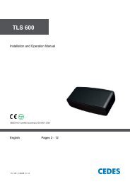 TLS 600 - Cedes.com