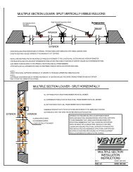 Installation Instructions - Ventex
