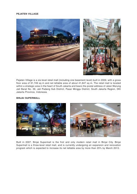 Circular - Lippo Malls Indonesia Retail Trust - Investor Relations