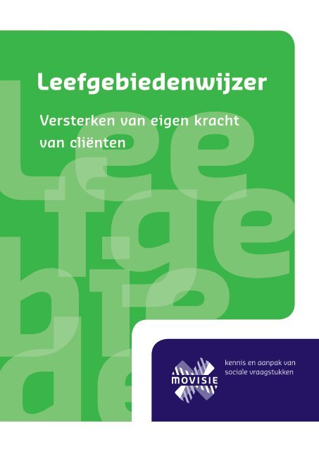 Leefgebiedenwijzer - Movisie