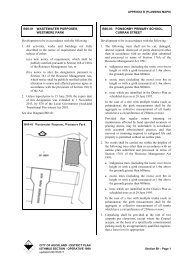 District Plan - Isthmus Section: Appendix B ... - Auckland Council