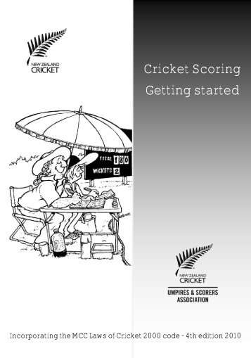 Cricket Scoring - Getting started (A5b)