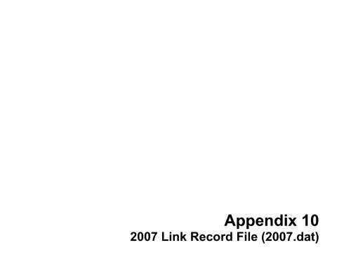 Model Documentation Appendix 10 - Mobile MPO