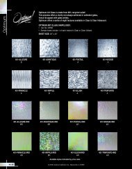 Armstrong Glass Company 00SR Clear Iridescent Stained Glass Glass Sheet