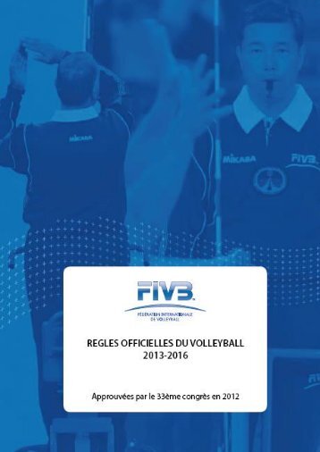 regles de jeu - FIVB