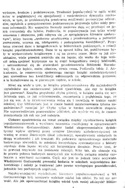 WojewÃ³dzka Biblioteka Publiczna - Opole ROK XXI NR 1/2 1976