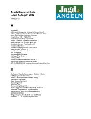 Ausstellerverzeichnis „Jagd & Angeln 2012 - Jagd und Angeln 2009