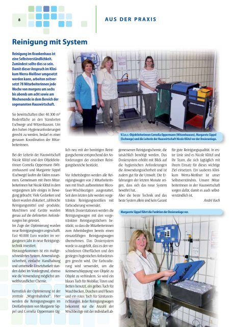 Klinikum Werra Meissner 03/2011 - Kreiskrankenhaus Eschwege
