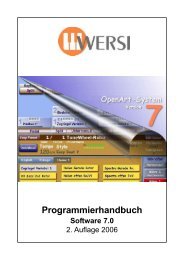 Programmierhandbuch - Wersi Orgel Studio Thum, Orgeln Keyboard ...