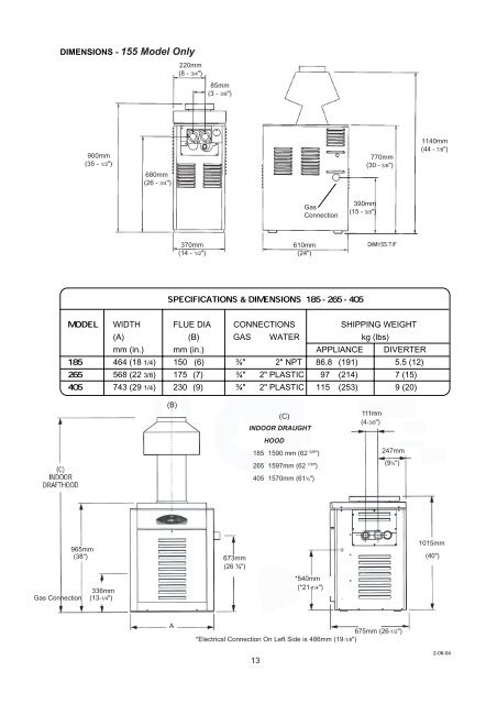 Pool & Spa Heaters