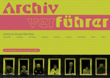 archivverführer archive im ennepe-ruhr-kreis - Kulturforum Witten