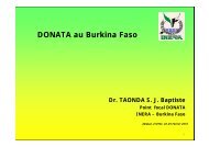 DONATA au Burkina Faso - eRails