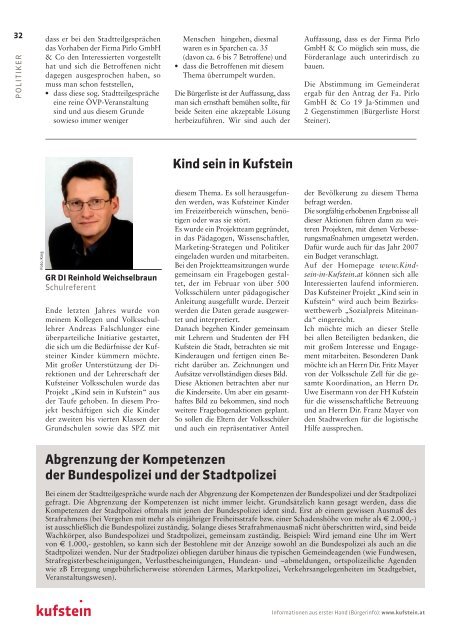 Kufsteiner Info April 2007