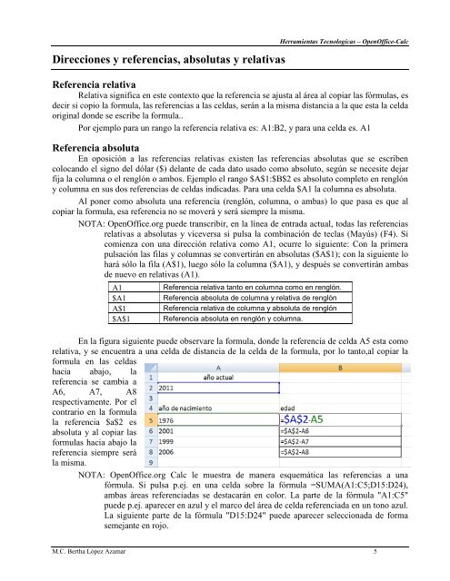 OpenOffice.org Calc - UNPA