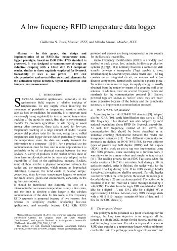 A low frequency RFID temperature data logger - Universidad ...