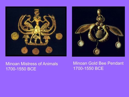 Minoan and Mycenaean Greece