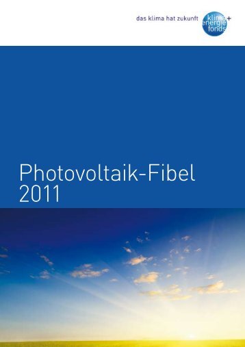 Photovoltaik-Fibel 2011 - Energie aktiv