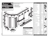 Cardinal - Instrucciones de Instalacion - 19-22 ... - Cardinal Shower