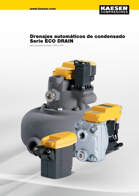 Drenajes automÃ¡ticos de condensado Serie ECO DRAIN - Kaeser