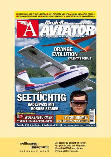 Bericht Modell AVIATOR - Kyosho