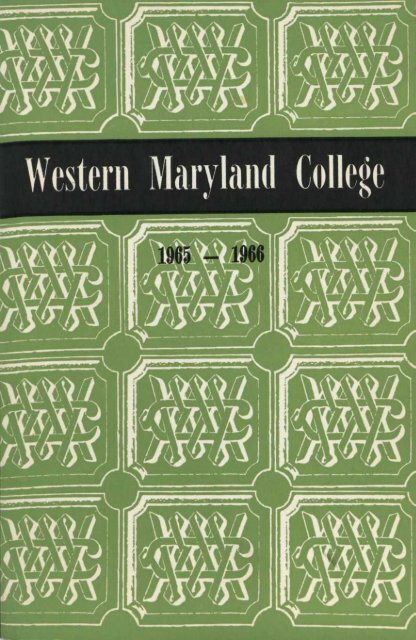 Catalog, 1965-1966 - Hoover Library