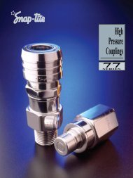 77 Series — High Pressure Couplings - Parker Snap-tite