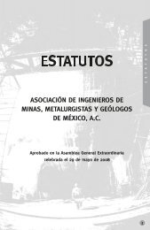 Estatutos - AsociaciÃ³n de Ingenieros de Minas, Metalurgistas y ...