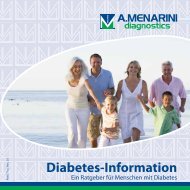 Allgemeine Diabetes-Information - Menarini Diagnostics