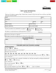 New Client Information Form - American Family Insurance