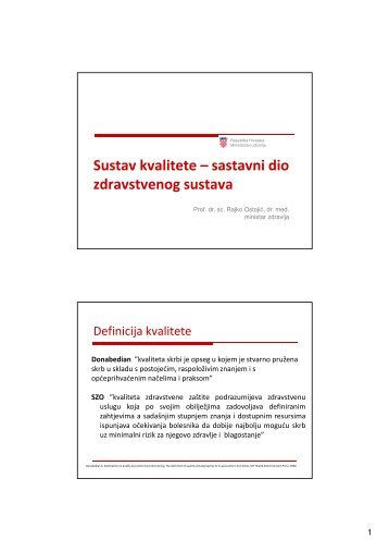 0.1.Sustav kvalitete, Rajko Ostojic.pdf - Agencija za kvalitetu i ...