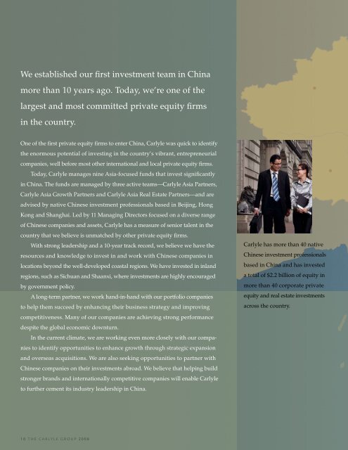 2008 Annual Report - The Carlyle Group