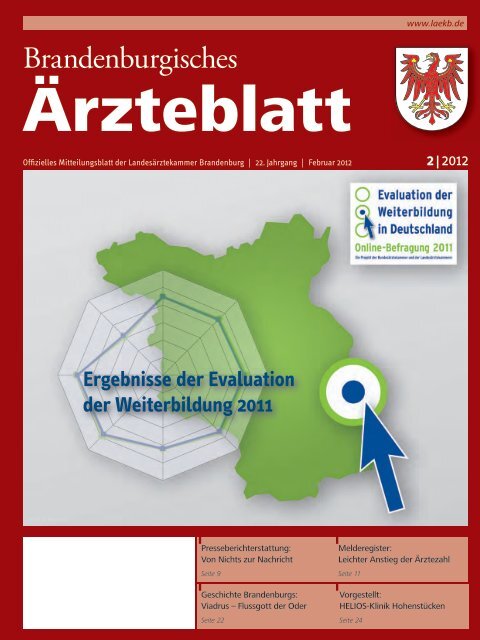 Ausgabe 2/2012 - Landesärztekammer Brandenburg