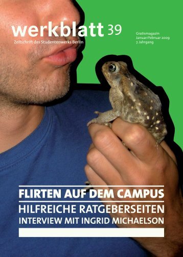 FLIRTEN AUF DEM CAMPUS - Studentenwerk Berlin