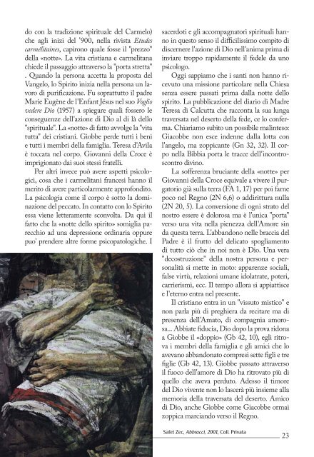 rivista n. 3/2011 (pdf) - Carmelitani Scalzi di Sicilia