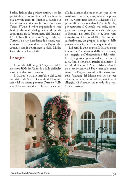 rivista n. 3/2011 (pdf) - Carmelitani Scalzi di Sicilia