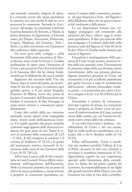 rivista n. 3/2011 (pdf) - Carmelitani Scalzi di Sicilia