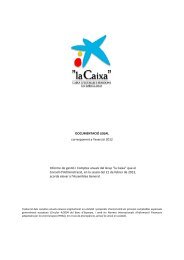 Cuentas Semestrales Junio 12 La Caixa