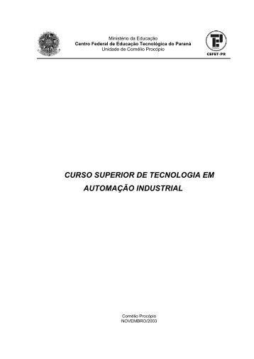 tecnologia em automação industrial - original - UTFPR