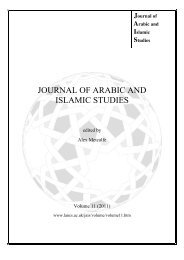 12 55 Years Of Arab Studies In Romania Secţia De Arabă