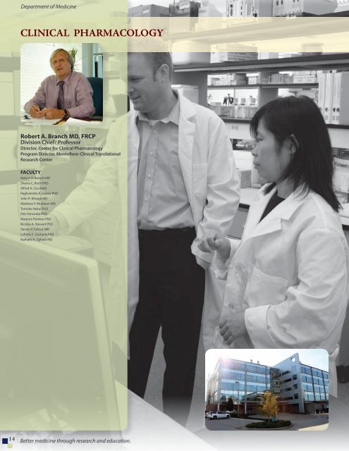 2009 DOM Annual Report - Department of Medicine - University of ...