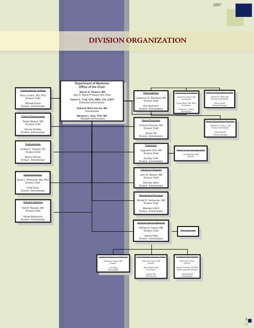 2009 DOM Annual Report - Department of Medicine - University of ...